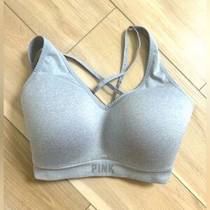 Victoria Secret PINK ACTIVE SEAMLESS AIR MEDIUM-IMPACT SPORTS BRA size large DD